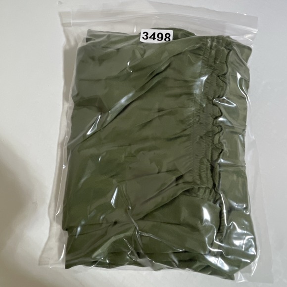 Anthropologie‎ Saturday Sunday Viscose Silky Wideleg Pant Women S Green Hippie - Picture 10 of 10